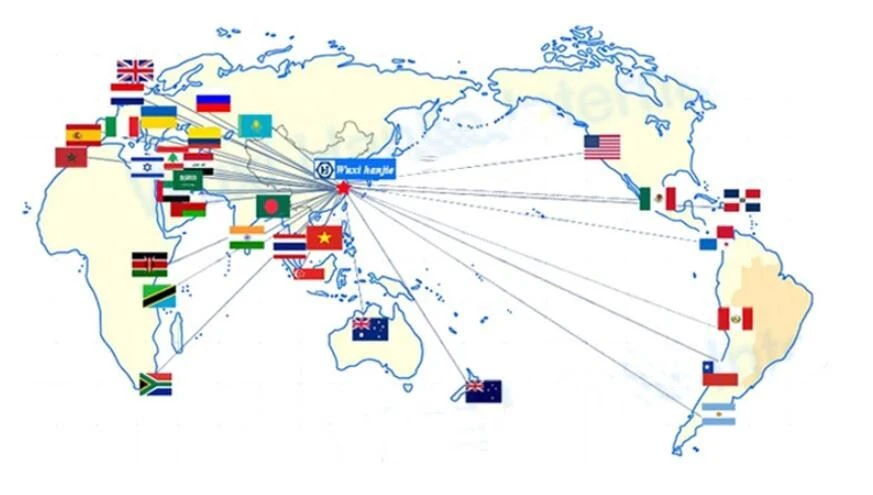 Les marchandises sont expédiées dans le monde entier tous les jours