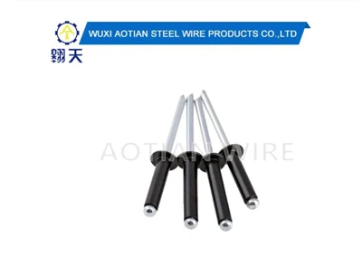 Rivets en alliage d'aluminium.